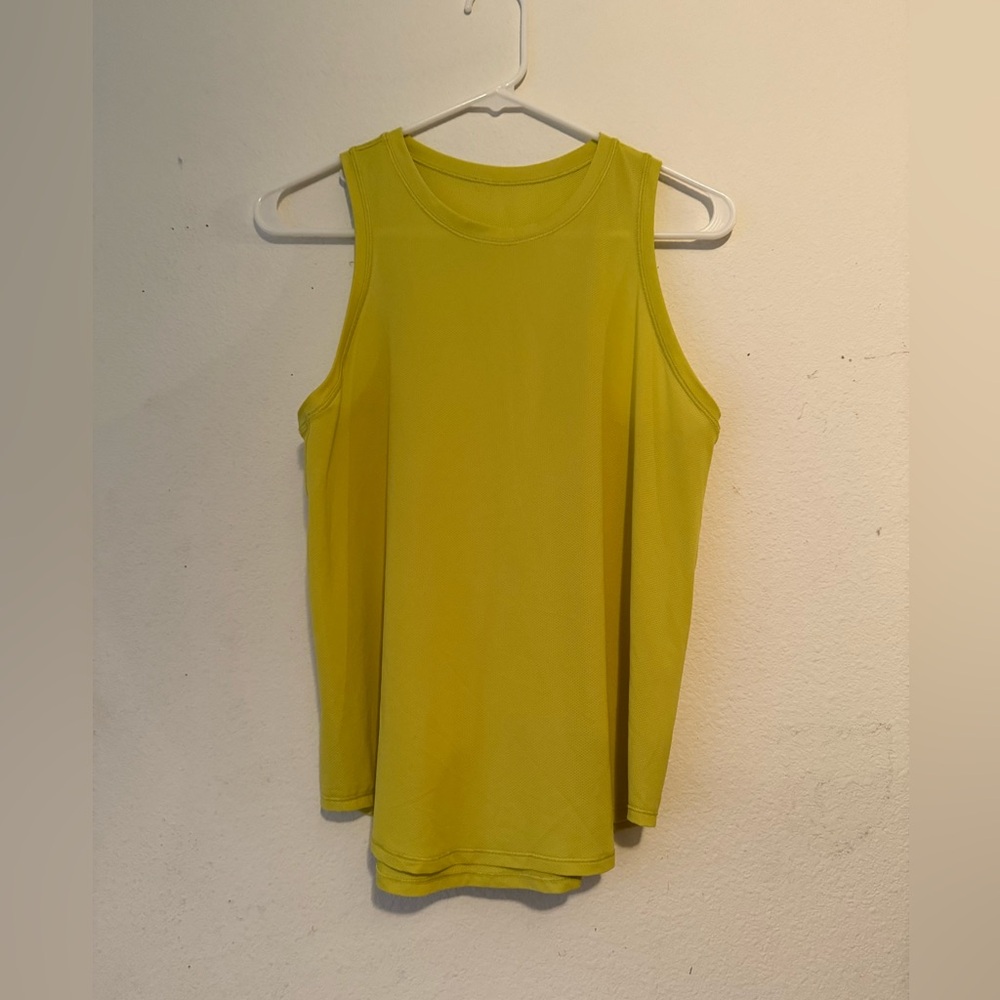 Lululemon Yellow Sleeveless Women's Top